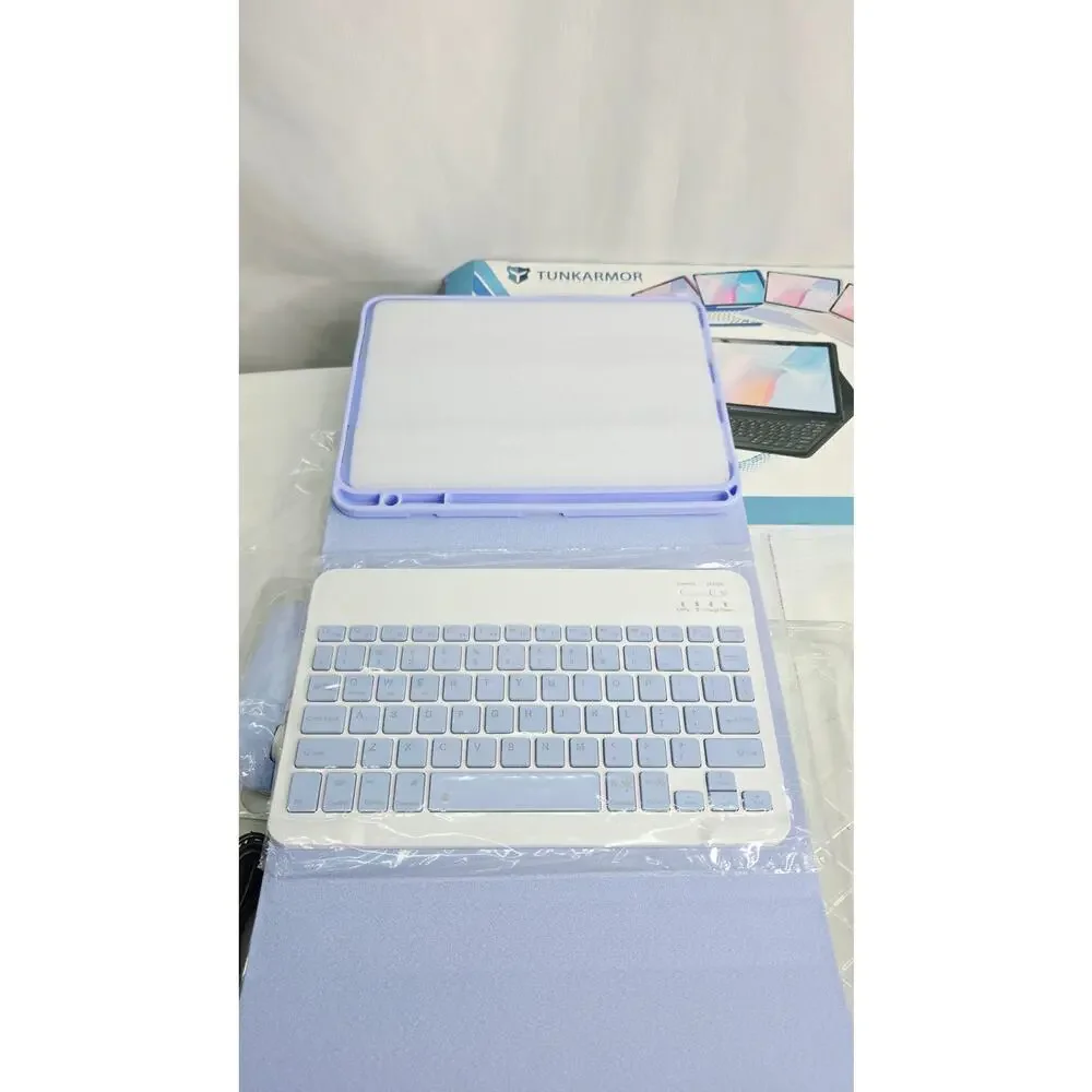 Purple detachable magnetic Keyboard Casen For iPad 11th A16 2025 10th Gen 2022